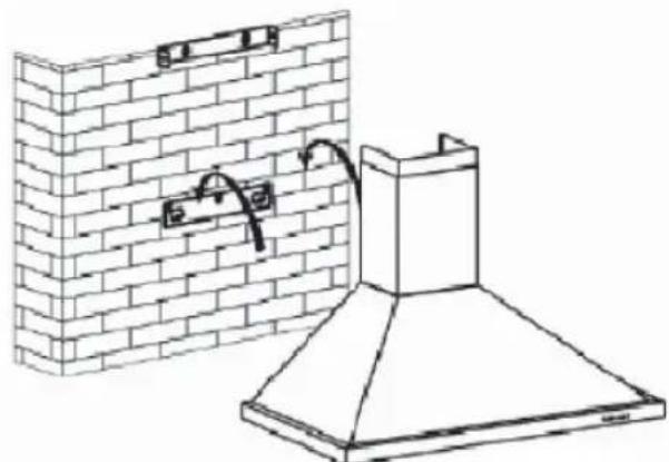 FAGOR 9 CFD 90 X - Fixation au mur : - 2