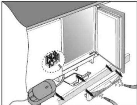 TEKA TGI 110 - Dépoussiérez le condenseur comme suit: - 1