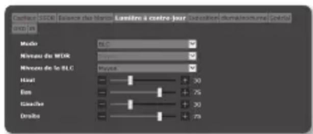 SAMSUNG SNO6084RP - Réglage du BLC - 1