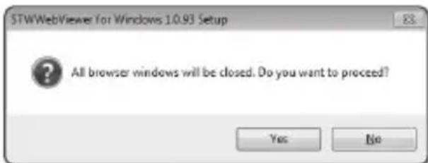 SAMSUNG SNO6084RP - Installation du MODULE STW WebViewer - 3