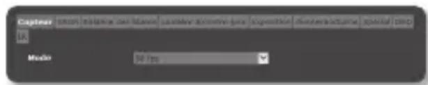 SAMSUNG SNO6084RP - Configurer le capteur - 1