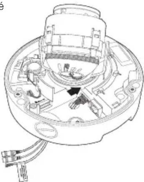 SAMSUNG SNO6084RP - Connecter le câble d'alarme - 2