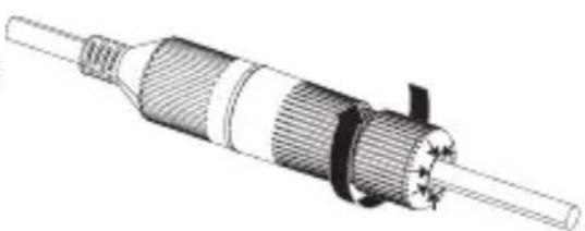 SAMSUNG SNDL6012P - Comment connecter le cable RJ45 étanche à un cable LAN - 5