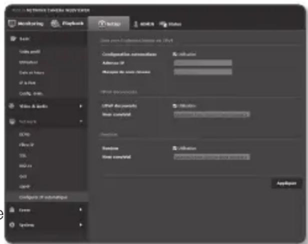 SAMSUNG SNDL6012P - Configurer IP automatique - 1