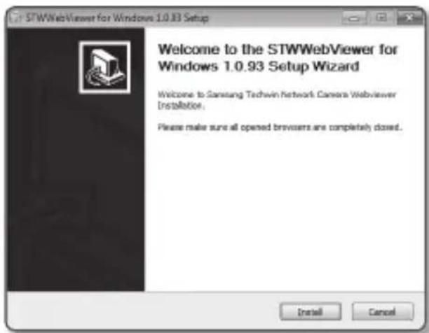 SAMSUNG SNDL6012P - INSTALLATION DU MODULE STW WebViewer - 7