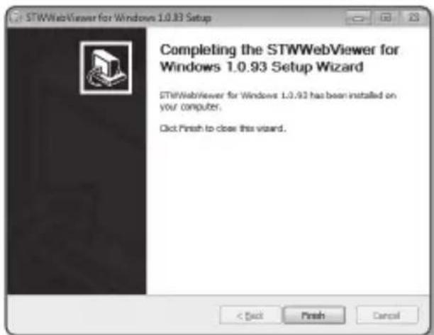 SAMSUNG SNDL6012P - INSTALLATION DU MODULE STW WebViewer - 8