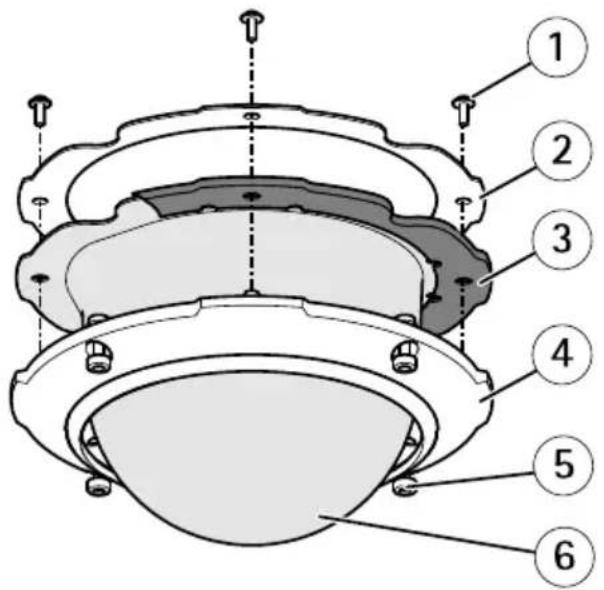 AXIS Q6055E - Cubiertadeldomo - 1