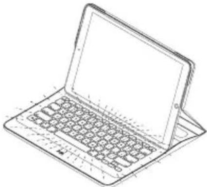 LOGITECH Create iPad Pro keyboard case - Auto wake/sleep - 1
