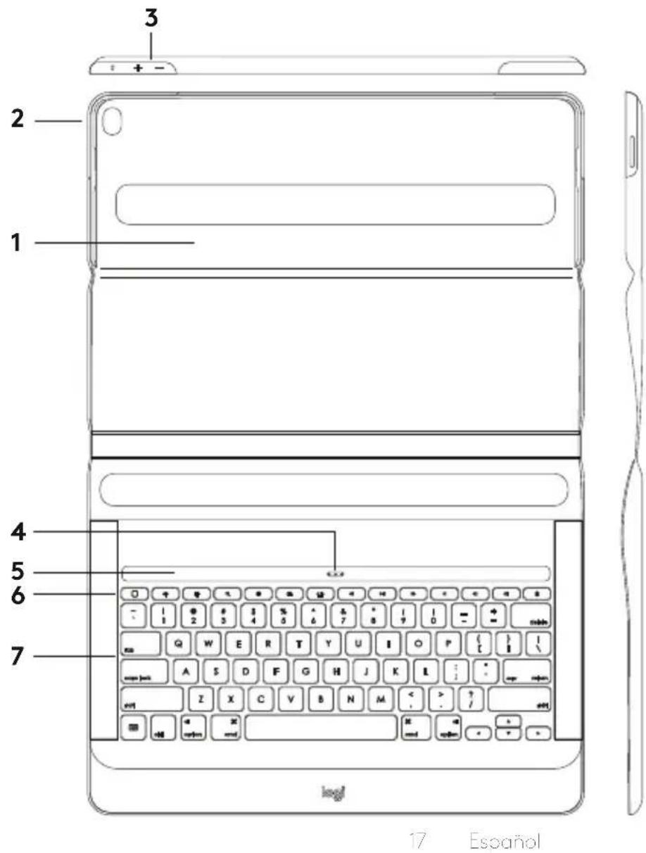 LOGITECH Create iPad Pro keyboard case - 1