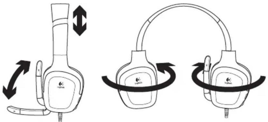 LOGITECH G130 - Headset features - 3