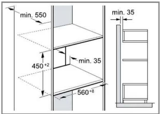 BOSCH CPA465GB0 - Einbau in einen Hochschrank - 1
