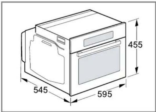 BOSCH CPA465GB0 - Gerätemaße - 1