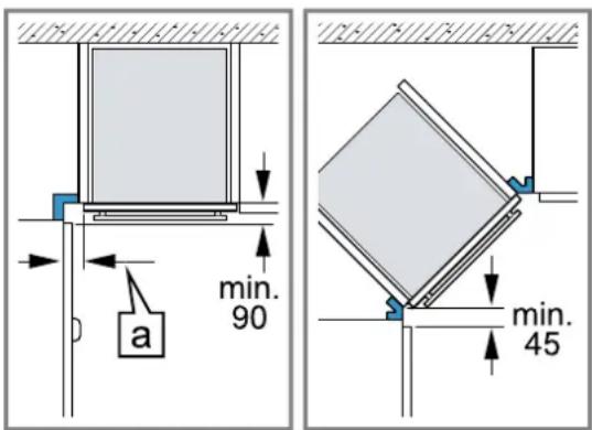 BOSCH CPA465GB0 - Installation dans un angle - 1