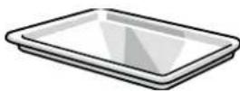BOSCH CPA465GS0 - Lèchefrite en verre - 1