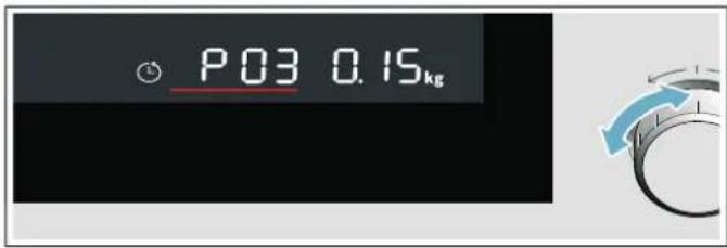 BOSCH CPA465GS0 - Programm einstellen - 2