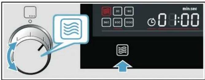 BOSCH CPA465GS0 - Réglage des micro-ondes - 1