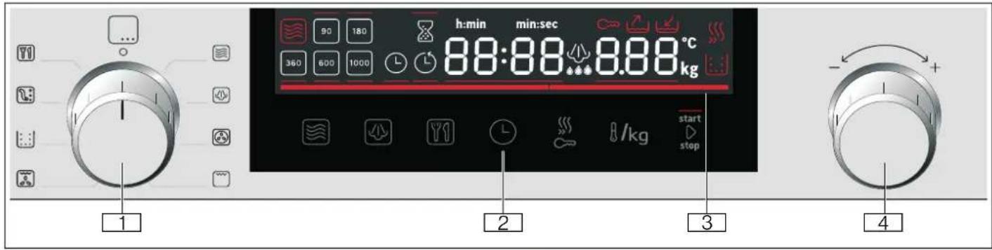 BOSCH CPA465GS0 - Bandeau de commande - 1