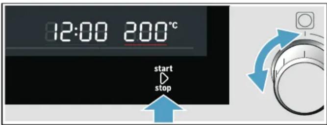 BOSCH CPA465GS0 - Heizart und Temperatur einstellen - 2