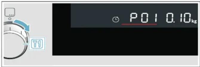 BOSCH CPA465GS0 - Impostazione del programma - 1