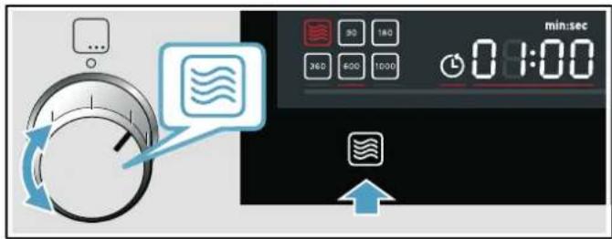 BOSCH CPA465GS0 - Mikrowelle einstellen - 1