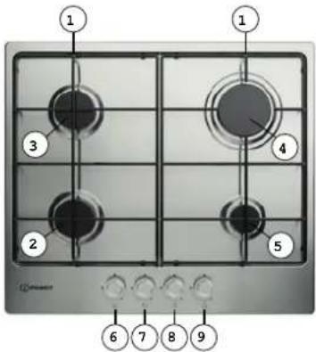 INDESIT THP 642 IXI - : - 1