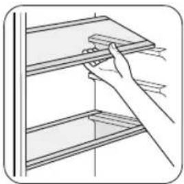 ZANUSSI ZRB24100XA - Verstellbare Ablagen/Einsätze - 1