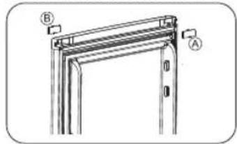 ZANUSSI ZRB24100XA - Réversibilité de la porte - 11