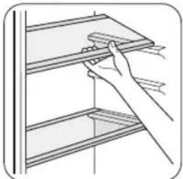 ZANUSSI ZRB24100XA - Подвижни рафтове - 1