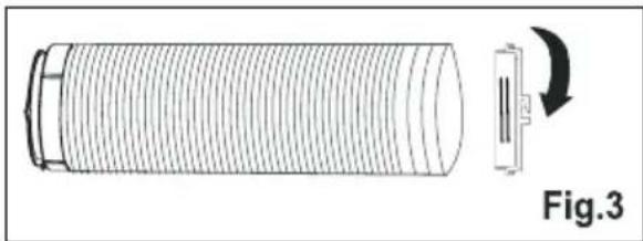 ELECTROLUX EXP11CKEWI - Exhausting hot air - 3