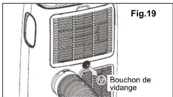 ELECTROLUX EXP11CKEWI - Instructions sur le vidange - 1