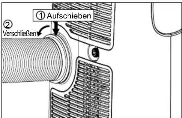 ELECTROLUX EXP11CKEWI - Ablassen warmer Luft - 4
