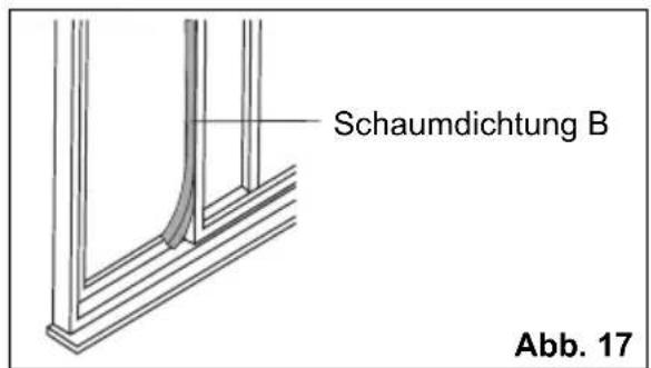 ELECTROLUX EXP11CKEWI - Installation in ein Schiebefenster - 4