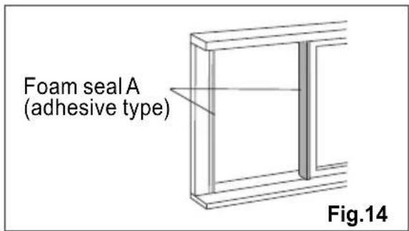 ELECTROLUX EXP11CKEWI - Installation in a double-hung sash window - 9