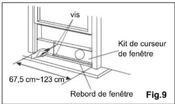 ELECTROLUX EXP09CKEWI - Installation d'une fenêtre à guillotine double - 2