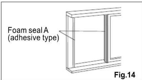 ELECTROLUX EXP09CKEWI - Installation in a double-hung sash window - 7