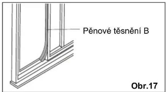 ELECTROLUX EXP09CKEWI - Instalace do posuvného okenního křídla - 4