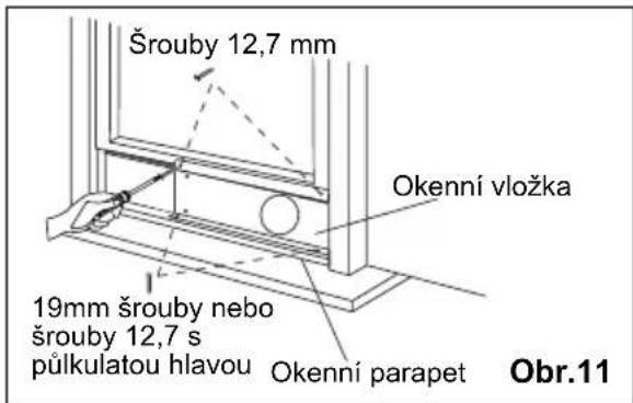 ELECTROLUX EXP09CKEWI - Instalace do dvoukřídlého okna - 4