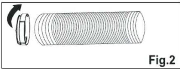 ELECTROLUX EXP09CKEWI - Exhausting hot air - 2