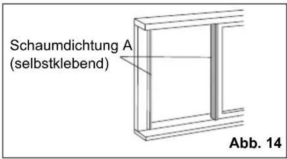 ELECTROLUX EXP09CKEWI - Installation in ein Schiebefenster - 1