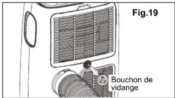ELECTROLUX EXP09CKEWI - Instructions sur le vidange - 1
