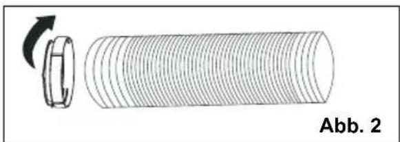 ELECTROLUX EXP09CKEWI - Ablassen warmer Luft - 2