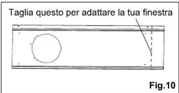 ELECTROLUX EXP09CKEWI - Installazione di una finestra a doppia fascia sospesa - 4