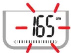 TEFAL Body Master BM6010 - 2/Ausb Wahl der GroBe (100 bis 220 cm): - 1