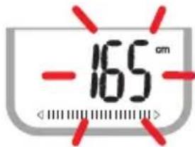 TEFAL Body Master BM6010 - 2/ Izbira velikosti (od 100 do 220 cm): - 1