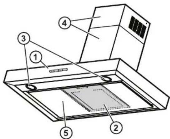 BAUKNECHT DBR 589001INPT - Pannello comandi - 1