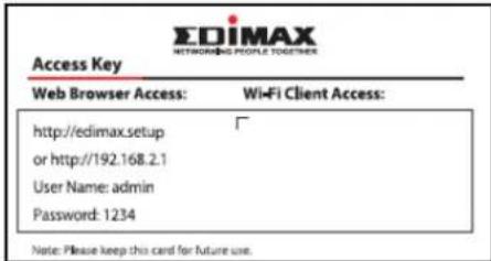 Edimax RG21S - Contenu de l'emballage - 6
