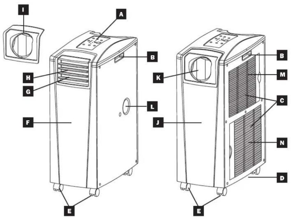 Tripp Lite SRXCOOL12KB - Front View - 1