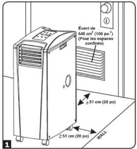 Tripp Lite SRXCOOL12KB - Avertissement: Ne pas utiliser de rallonge électrique pour connecter l'appareil à une prise c.a. Utilisez uniquement la cordon d'alimentation fourni avec l'appareil. - 1
