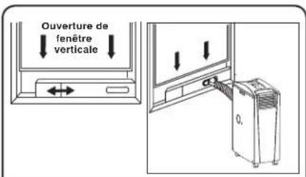 Tripp Lite SRXCOOL12KB - Connexion de l'évacuation à une fenêtre - 9