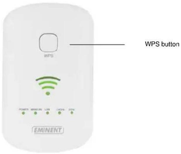 Eminent EM4597 - Configurer le repêuteur sans fil en utilisant le bouton WPS - 1